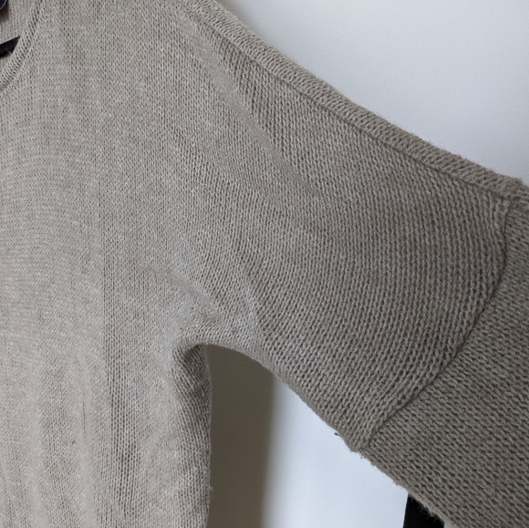 Oversized knit crewneck sweater - Picture 3 of 3